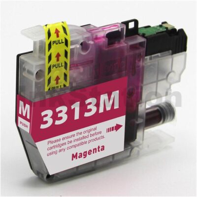 Brother LC-3313M Compatible Magenta Ink Cartridge - 400 pages (High Yield of Brother LC-3311M)