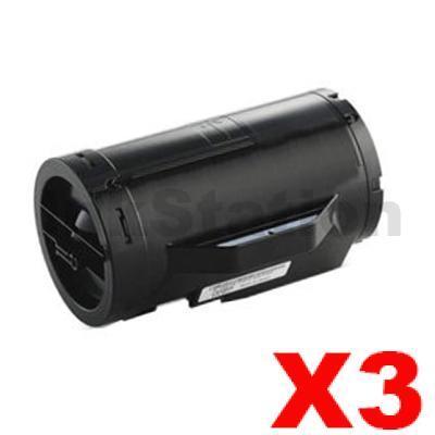 3 x Compatible Dell H815, H815dw, S2810, S2810dn, S2815, S2815dn Black Toner Cartridge - 6,000 pages