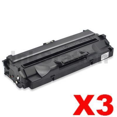 3 x Compatible Samsung SF-5100D3 Black Toner Cartridge - 3,000pages