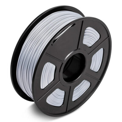 1 x PLA+ 3D Filament 1.75mm Silver - 1KG