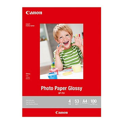 Canon GP701A4 Genuine Glossy Photo Paper 200gsm A4 - 100 sheets