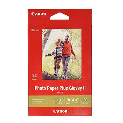 Canon PP3014x6-100 Genuine Glossy Photo Paper 265gsm 4 inches x 6 inches - 100 sheets