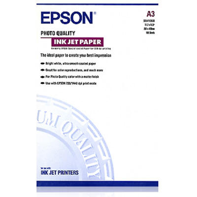 Epson S041068 Genuine Matte Photo Paper 102gsm A3 - 100 sheets