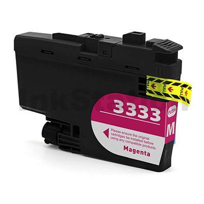 Brother LC-3333M Compatible High Yield Magenta Ink Cartridge - 1,500 pages
