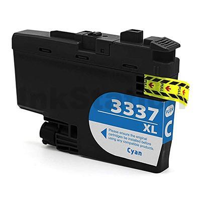 Brother LC-3337C Compatible High Yield Cyan Ink Cartridge - 1,500 pages