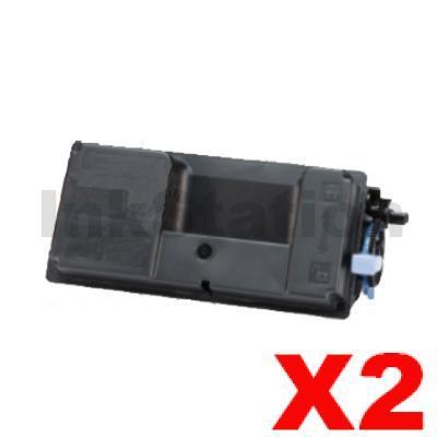2 x Non-Genuine alternative for TK-3174 Black Toner Kit suitable for Kyocera P3050DN - 15,500 pages