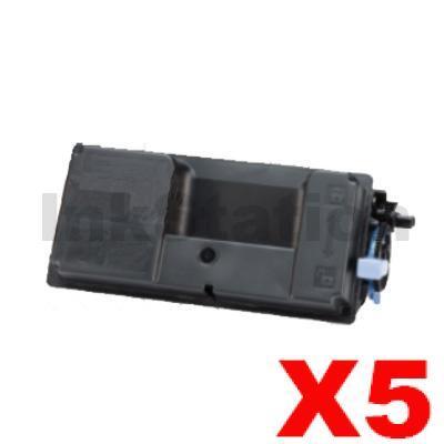5 x Non-Genuine alternative for TK-3174 Black Toner Kit suitable for Kyocera P3050DN - 15,500 pages