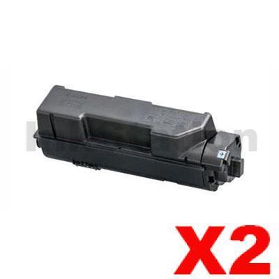 2 x Non-Genuine alternative for TK-1164 Black Toner Cartridge suitable for Kyocera P2040DW, P2040DN- 7,200 pages