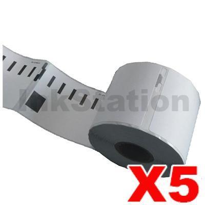 5 x Dymo SD99015 / S0722440 Compatible Multi Purpose Label Roll 54mm x 70mm - 320 labels per roll