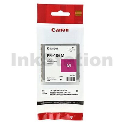Genuine Canon PFI-106M Magenta Ink Tank