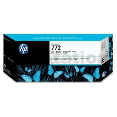 HP 772 Genuine Photo Black 300ML Inkjet Cartridge CN633A