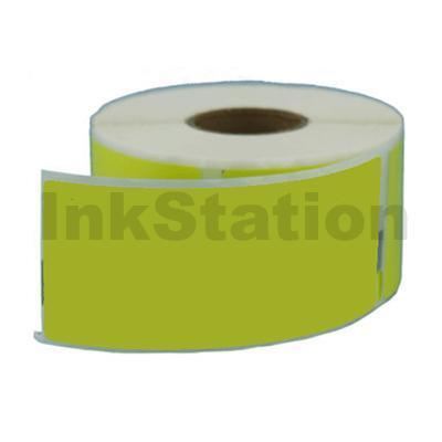 Dymo SD99012 Compatible Yellow Label Roll 36mm x 89mm - 260 labels per roll