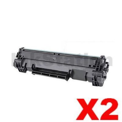 2 x HP 48A CF248A Compatible Black Toner Cartridge - 1,000 Pages