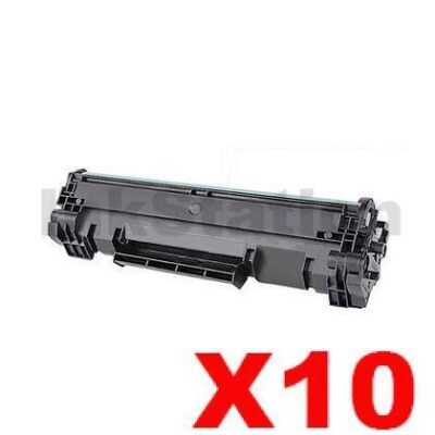 10 x HP 48A CF248A Compatible Black Toner Cartridge - 1,000 Pages