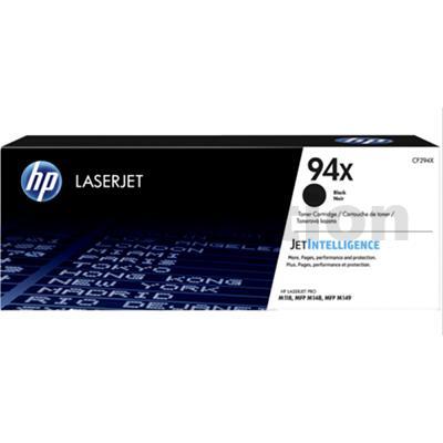 1 x HP 94X CF294X Genuine Black High Yield Toner Cartridge - 2,800 Pages