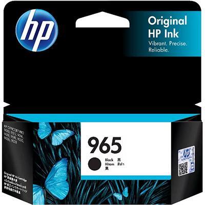 HP 965 Genuine Black Inkjet Cartridge 3JA80AA - 1,000 Pages