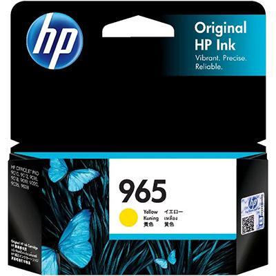 HP 965 Genuine Yellow Inkjet Cartridge 3JA79AA - 700 Pages