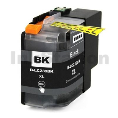 Brother LC-239XLBK High Yield Black Compatible Ink Cartridge - 2,400 pages