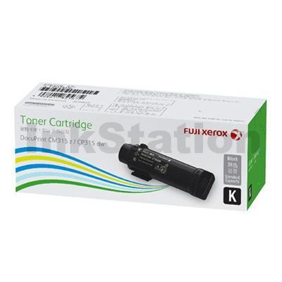 Genuine Fuji Xerox DocuPrint CP315, CM315 Black Standard Yield Toner Cartridge (CT202606) - 3,000 pages