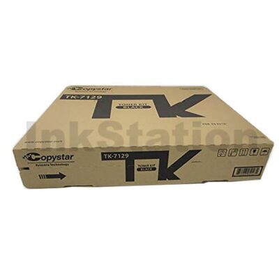 1 x Genuine Kyocera TK-7129 Toner Cartridge TASKalfa 3212i - 20,000 pages