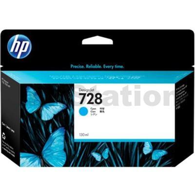 HP 728 Genuine Cyan 130ML Inkjet Cartridge F9J67A