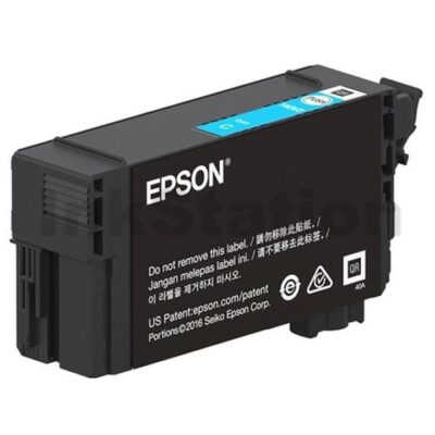 Epson UltraChrome XD2 Cyan Genuine 50ML Ink Cartridge C13T40U200