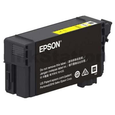 Epson UltraChrome XD2 Yellow Genuine 50ML Ink Cartridge C13T40U400