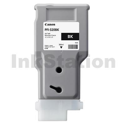 Genuine Canon PFI-320BK Black Ink Cartridge - 300ML