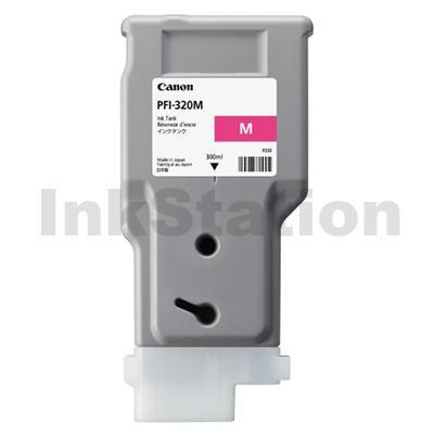 Genuine Canon PFI-320M Magenta Ink Cartridge - 300ML