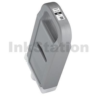 Genuine Canon PFI-710BK Black Ink Cartridge - 700ML