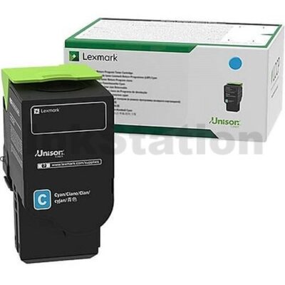 Lexmark 78C6UCE Genuine CS521 / CS622 / CX622 / CX625 Cyan Ultra High Yield Toner - 7,000 pages