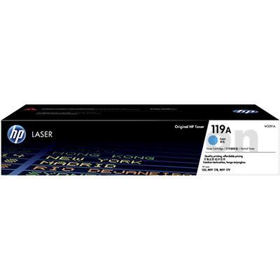 HP 119A W2091A Genuine Cyan Toner Cartridge - 700 pages