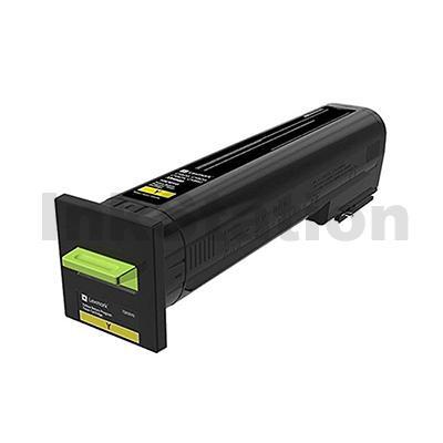 Lexmark 82K6XY0 Genuine CX825 / CX860 Yellow Extra High Yield Return Program Toner Cartridge - 22,000 pages