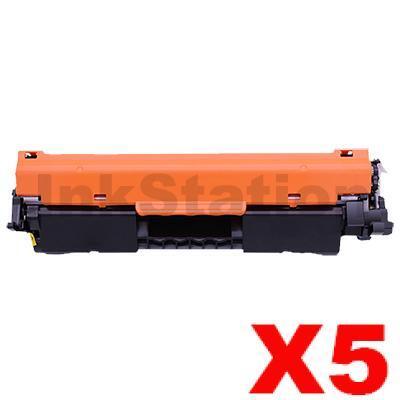 5 x HP 94X CF294X Compatible Black High Yield Toner Cartridge - 2,800 Pages