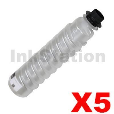 5 x Ricoh Type 1270D Compatible Black Toner Cartridge 885476 - 7,000 pages