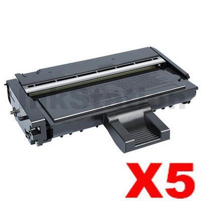 5 x Ricoh Aficio SP201N / SP204SF Compatible Toner Cartridge 407256 - 2,600 pages