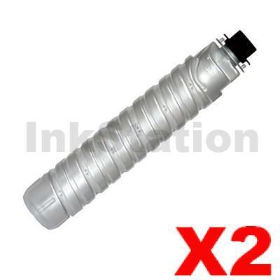 2 x Ricoh Type 1230D Compatible Black Toner Cartridge 885473 - 9,000 pages