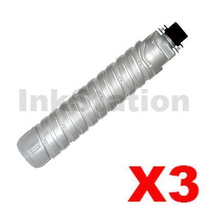 3 x Ricoh Type 1230D Compatible Black Toner Cartridge 885473 - 9,000 pages