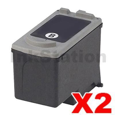 2 x Canon PG-645XL Compatible Black High Yield Ink Cartridge - 400 pages