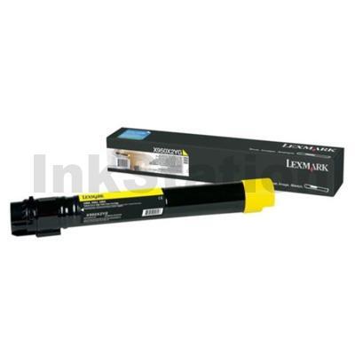 Lexmark (X950X2YG) Genuine X950 / X952 / X954 Yellow Toner Cartridge - 22,000 pages