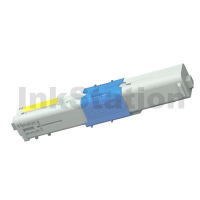 OKI Compatible C301/ C321 Yellow Toner Cartridge (44973545) - 1,500 pages