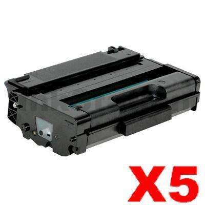 5 x Ricoh SP3400HS Compatible Black Toner Cartridge 406517 - 5,000 pages