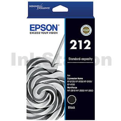 Epson 212 Genuine Black Ink Cartridge C13T02R192