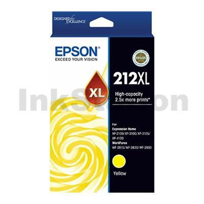 Epson 212XL Genuine Yellow High Yield Ink Cartridge C13T02X492