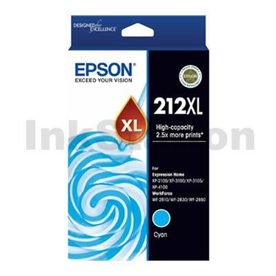 Epson 212XL Genuine Cyan High Yield Ink Cartridge C13T02X292