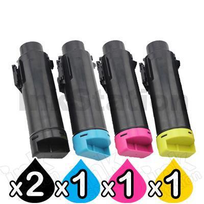 5 Pack Compatible Fuji Xerox DocuPrint CP315, CM315 Toner Cartridges (CT202610-CT202613)