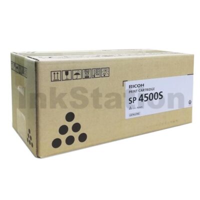 Ricoh SP-3600DN SP-3600SF SP-3610SF SP-4510DN Genuine Black Toner Cartridge SP 3600S / SP 4500S 407337 - 6,000 pages