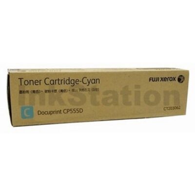 Genuine Fuji Xerox DocuPrint CP555d Cyan Toner Cartridge CT203062 - 16,000 pages