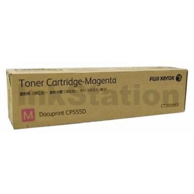 Genuine Fuji Xerox DocuPrint CP555d Magenta Toner Cartridge CT203063 - 16,000 pages