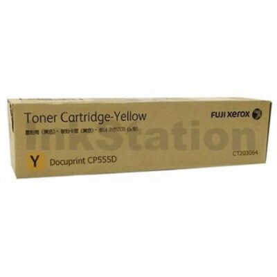 Genuine Fuji Xerox DocuPrint CP555d Yellow Toner Cartridge CT203064 - 16,000 pages